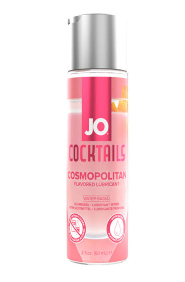 JO Cocktails Cosmopolitan flavored water-based lubricant 2 oz bottle