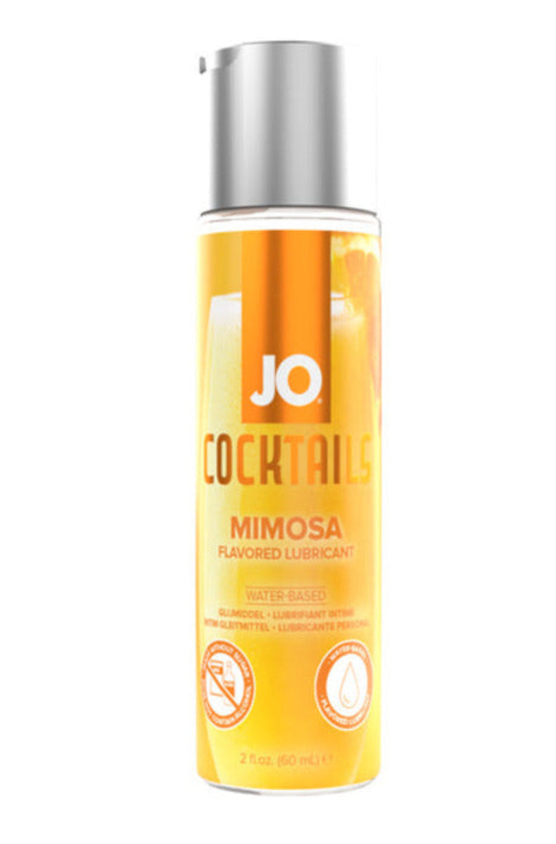 JO Cocktails Mimosa flavored water-based lubricant 2 oz bottle