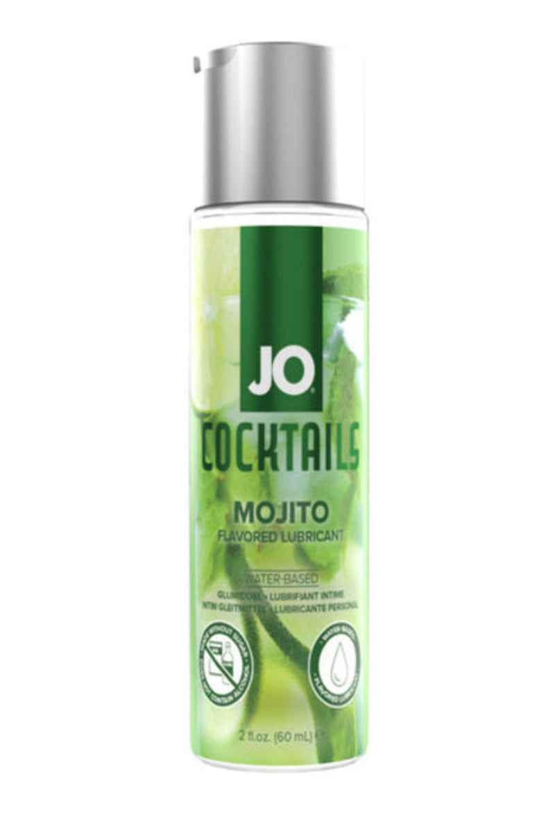 JO Cocktails Mojito flavored water-based lubricant 2 oz bottle