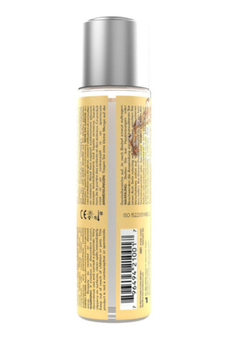 JO Cocktails Pina Colada lubricant bottle, back view