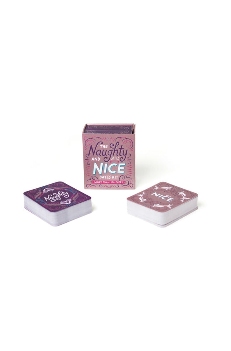 The Naughty and Nice Dates Kit box with Naughty and Nice card decks