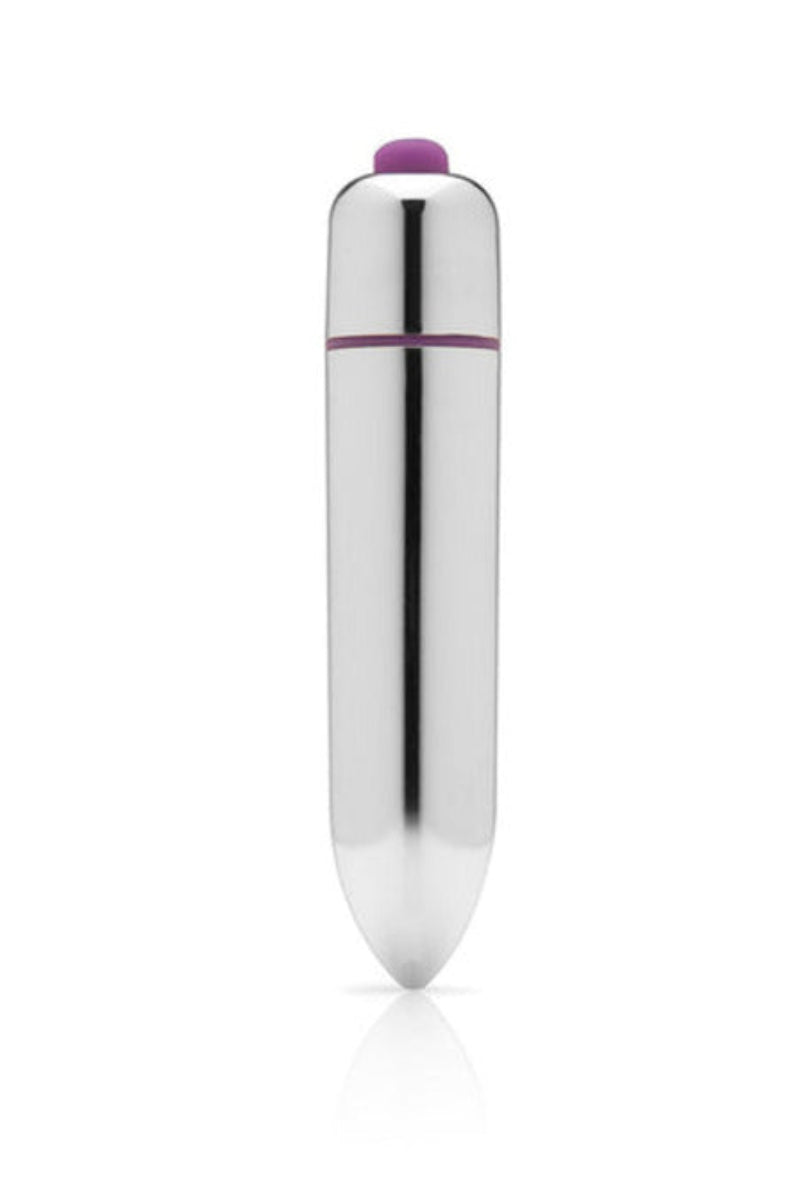 Tantus Leisure pearl white dildo, close view of the narrow tip