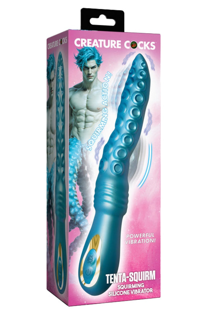 Retail box for the squirming tentacle vibrator