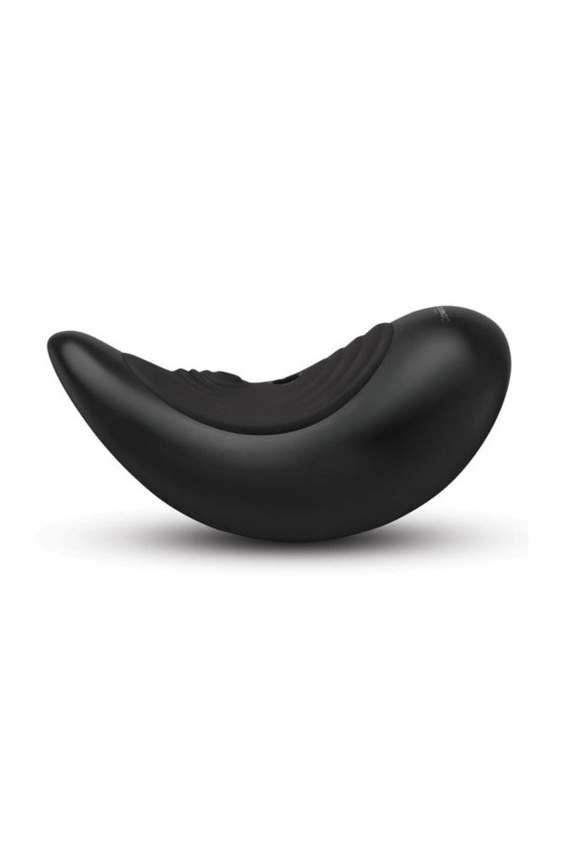 Side profile of The Cowgirl Saddle showing the wide, stable base