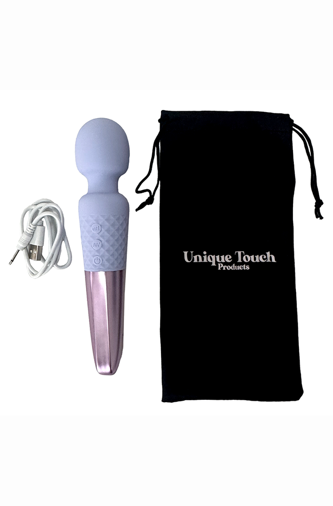 purple wand vibrator pleasure kit waterproof rechargeable