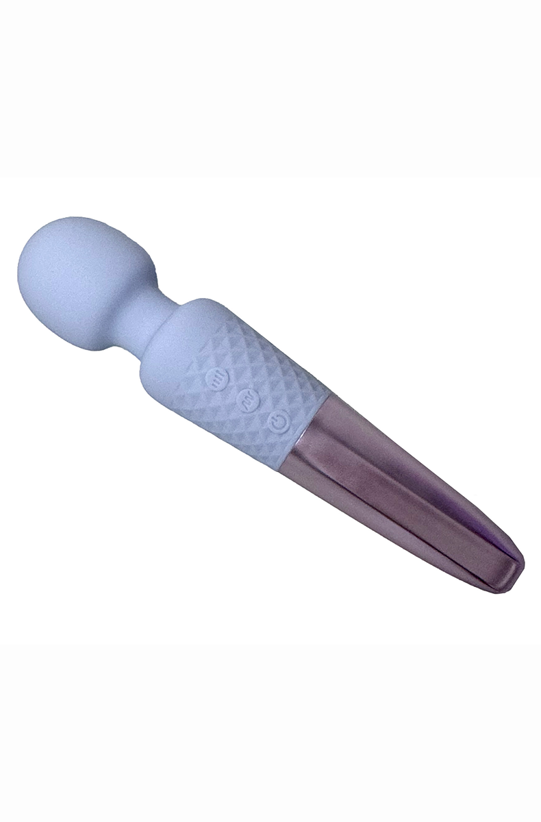 rechargeable waterproof wand vibrator pleasure travel kit