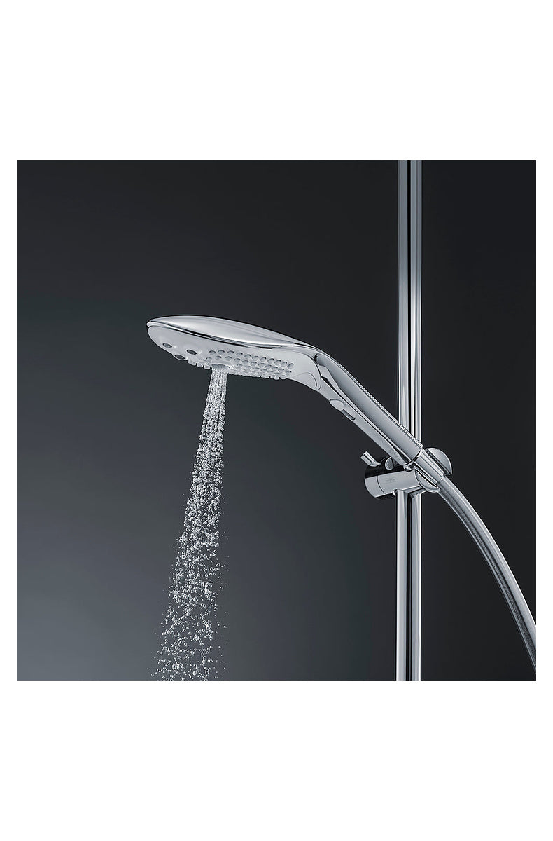 Womanizer Wave PleasureWhirl setting on a shower rail