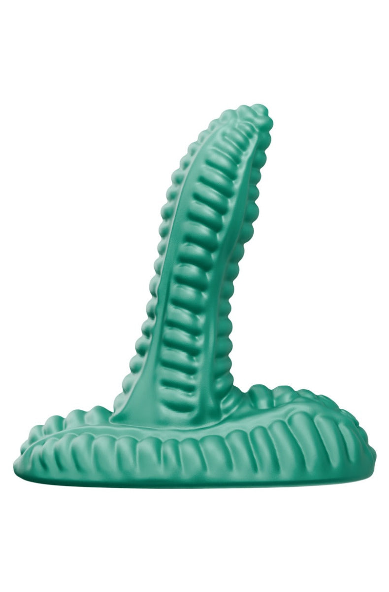 Side angle showing the scaled texture along the alien tail