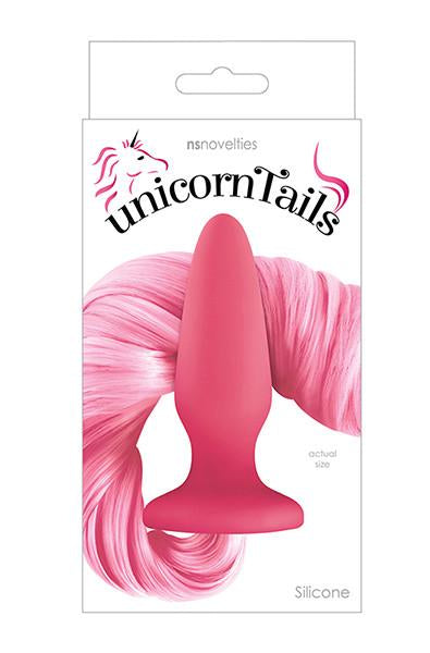 Unicorn Tails Butt Plug in Pastel Pink - thewhiteunicorn