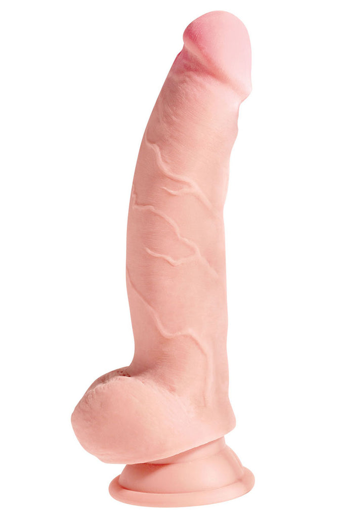 King Cock Plus Triple Density 8" Cock With Balls