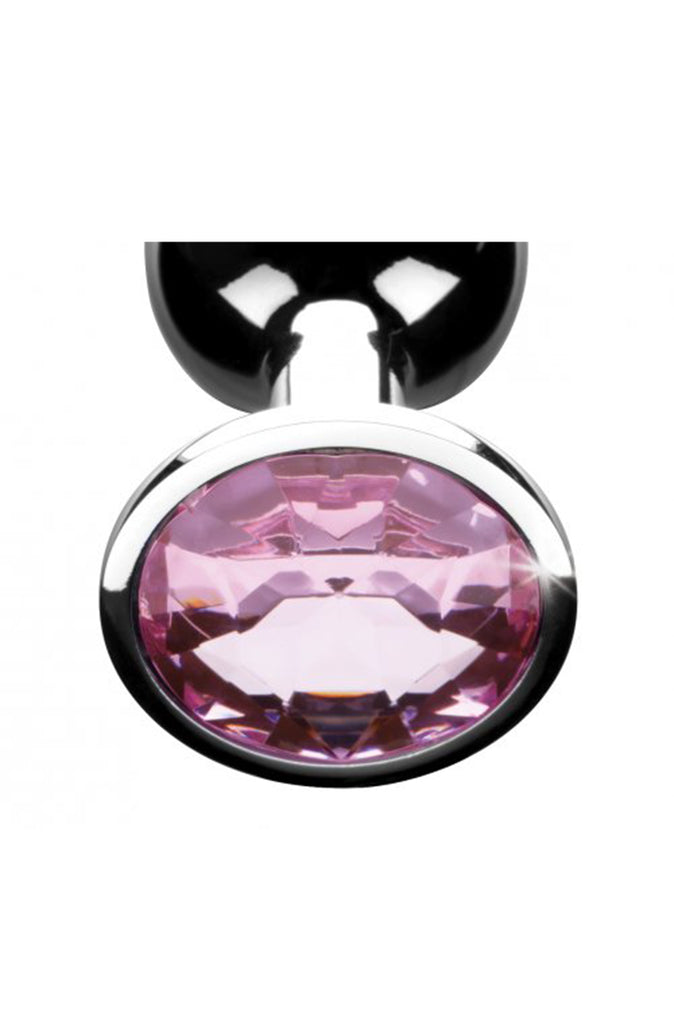 Pink Gem Anal Plug - Medium