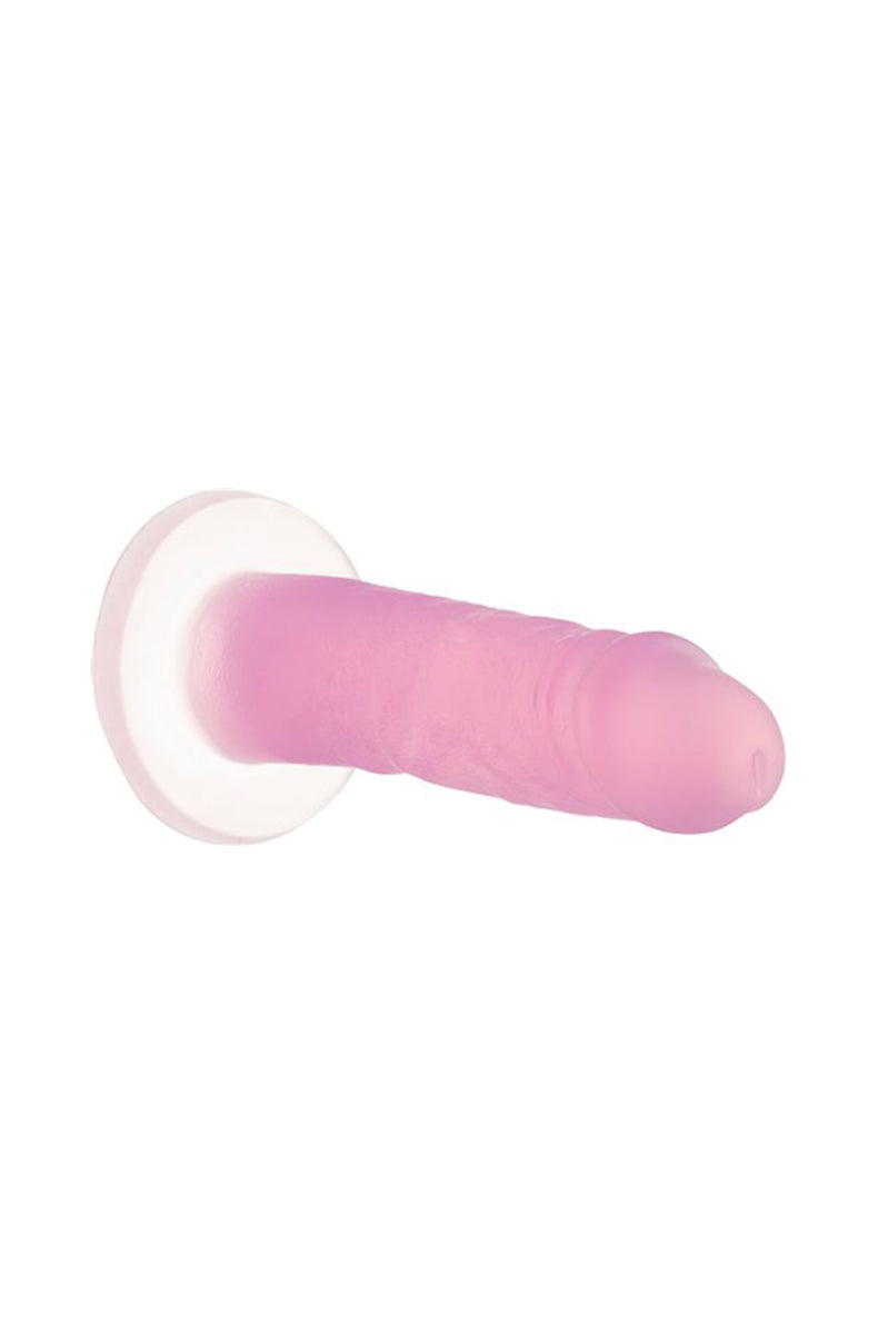 Cosmo Cocktails silicone dildo, alternate angle on a white background.
