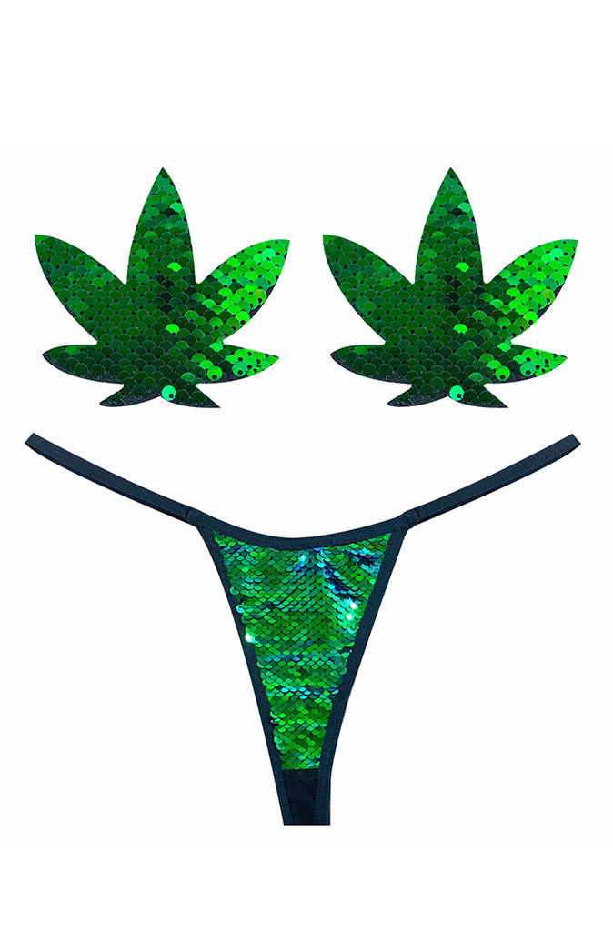 weed pastie and g string