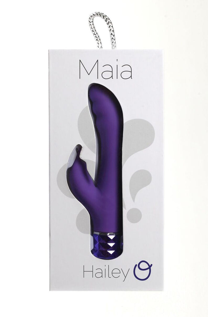 Hailey Silicone Rabbit in Purple