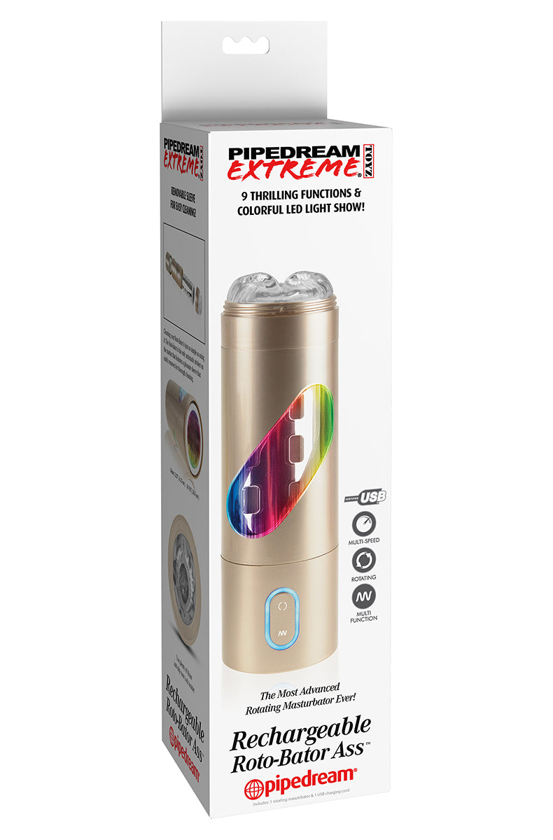Additional view of roto bator mouth rechargeable, product photo on white background.