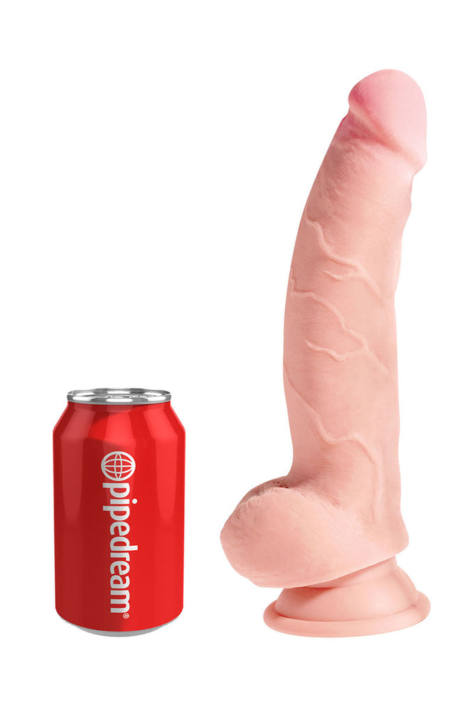 King Cock Plus Triple Density 8" Cock With Balls