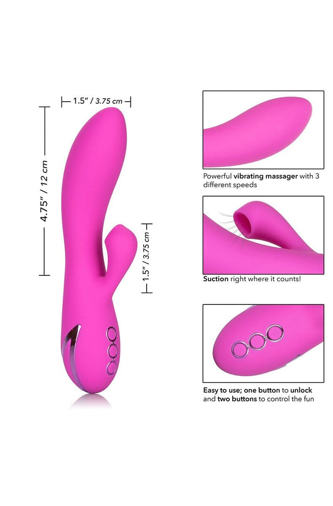 California Dreaming Malibu Minx Purple Rabbit Style Vibrator