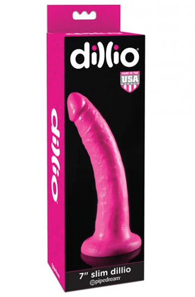 Dillio 7 inches Slim in Pink - thewhiteunicorn