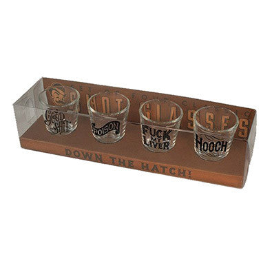 Sloshed Shot Glass Set - thewhiteunicorn