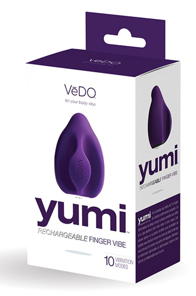 Vedo Yumi Rechargeable Vibe in Deep Purple