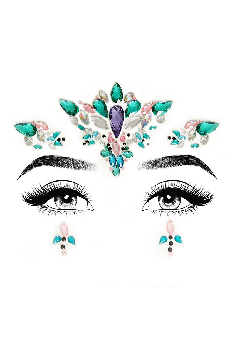 Aria Crystal Face Jewels