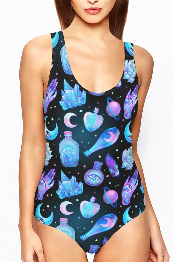 Cosmic Crystal Swimsuit 