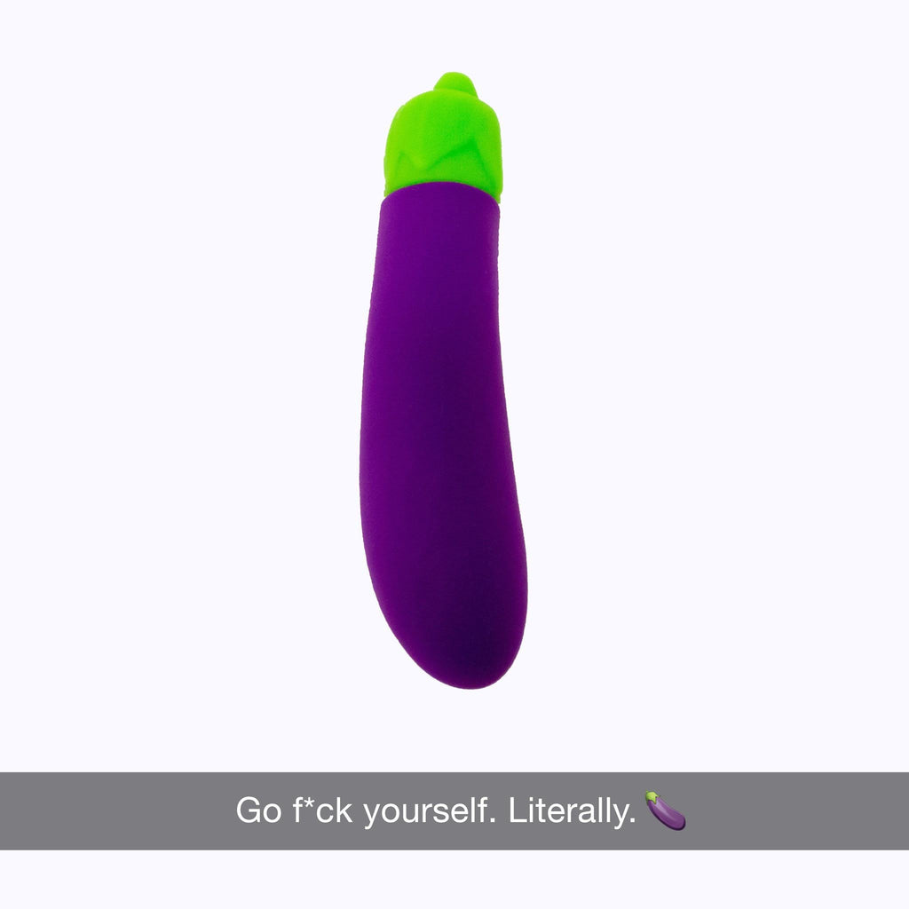Eggplant Emoji Vibrator 