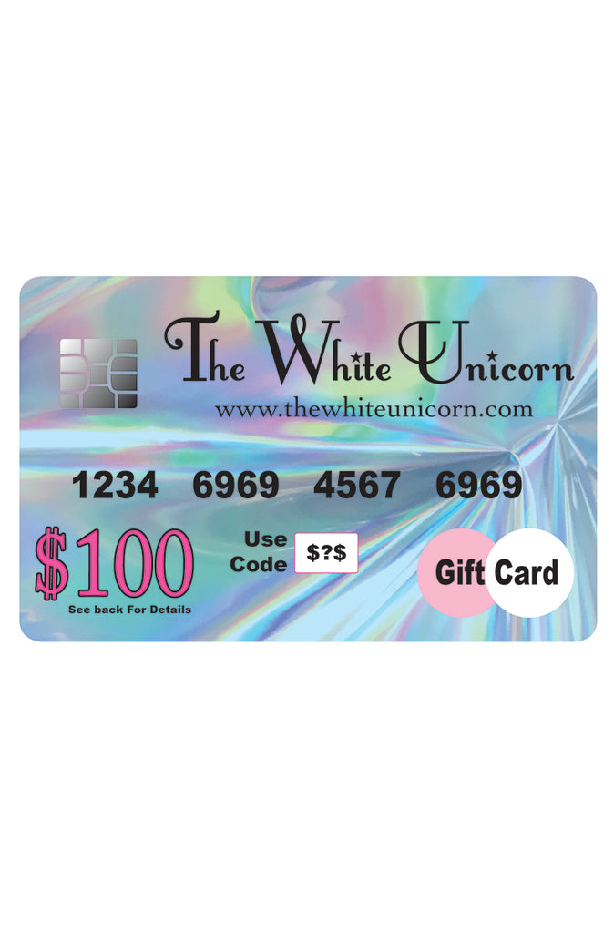 The White Unicorn Gift Card